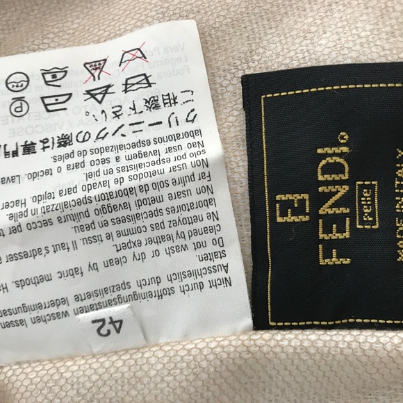 Fendi Vegan Suede Swing Coat - Picture 9 of 10